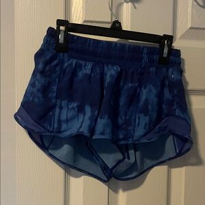 lululemon Blue tie dye Women's Shorts